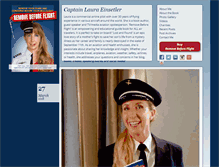 Tablet Screenshot of captainlaura.com